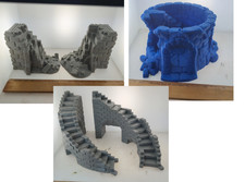 Ruins terrain pack 3 28mm terrain FAST SHIP Alternate Wargaming Miniature