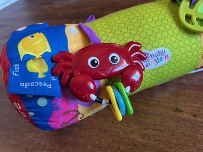 Baby Einstein Soft Activity Toy with Crab Teether and Colorful Rings