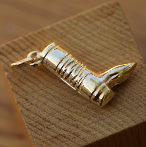 Riding Boot Pendant Charm