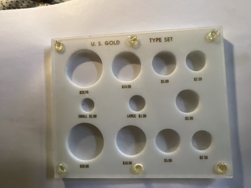 US gold type set holder 11 Slots
