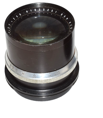 Som Berthiot Paris Stellor 3.5/260mm Coated Lens | eBay