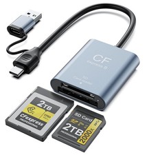 CFexpress Type B Card Reader, USB C 3.2 Gen 2 10Gbps