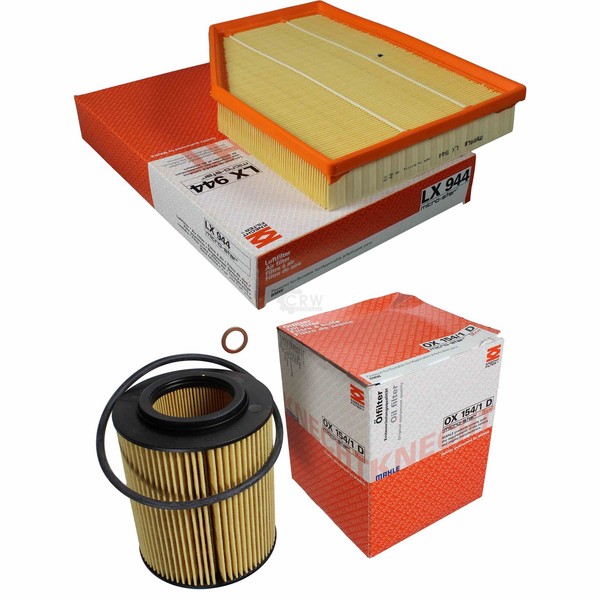 Mahle / Knecht Set Filterpaket Luftfilter LX 944 ÖLfilter OX 154/1D-image
