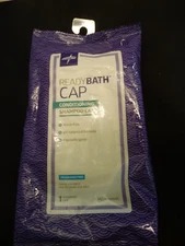 Medline ReadyBath Rinse Free Conditioning Shampoo Cap; Unscented NEW sealed