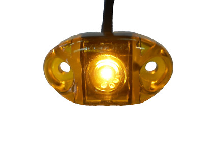 TecNiq Amber LED Clearance Side Marker Light Camper /Trailer Truck USA