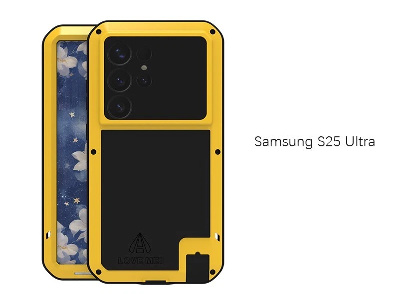 LOVE MEI 防震坚固金属装甲保护壳 适用于三星 S25 Ultra S24 S23 FE S22 - 第 20 张/共 29 张