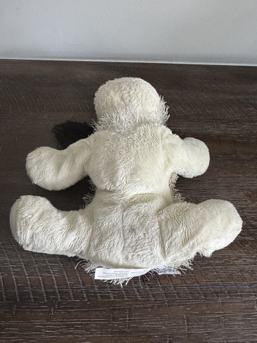 Ganz Webkinz Black & White Cheeky Dog Plush HM192 Stuffed Animal Toy 8" No Code - Picture 5 of 5
