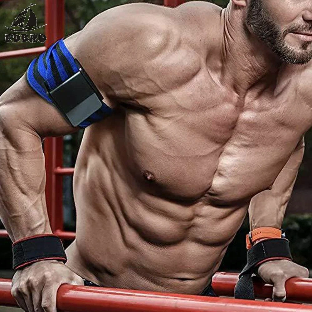 Occlusion Bands Biceps Wrap Blood Flow Restriction Training BFR Bodybuilding