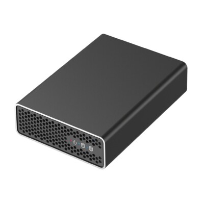2 Bay RAID Gehäuse für 2x 2,5  SATA SSD/HDD, USB 3.2 Gen2 (10Gbit/s), USB-C