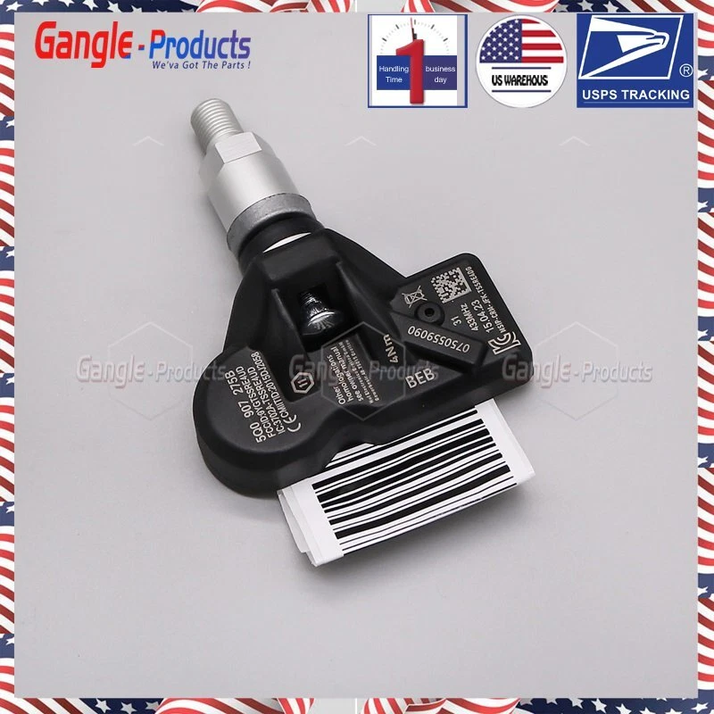 4x 433MHZ 5Q0907275B 轮胎压力传感器 TPMS 适用于奥迪 SKODA PORSCHE 大众 — 第 4/4 张图片