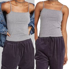Wild Fable Camisole Tee Shirt gray Women Top Sz XS New