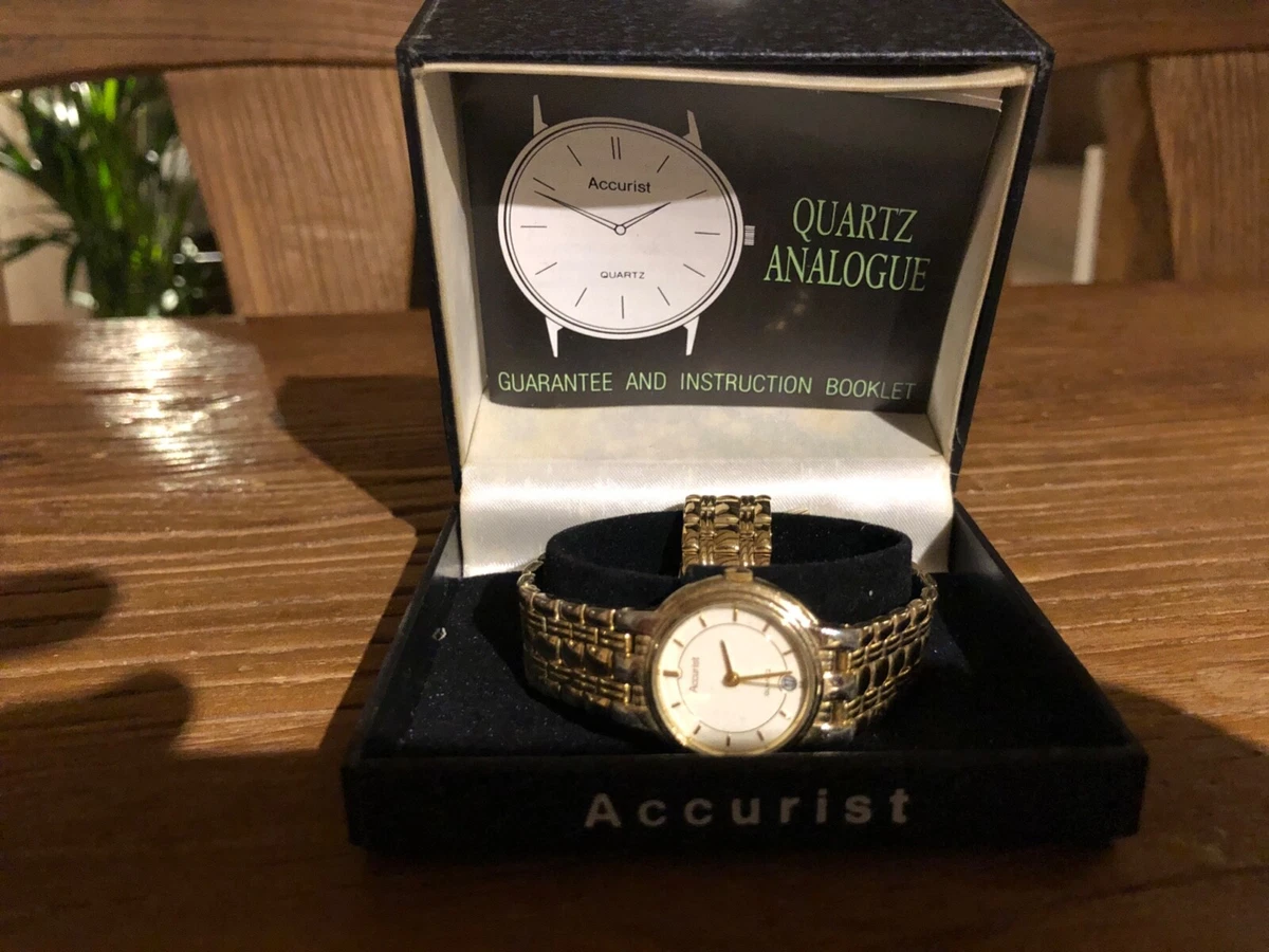 Accurist metal shop watch straps