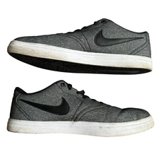 Nike SB Check Mens Skate Shoes Size 11.5 Black & Gray