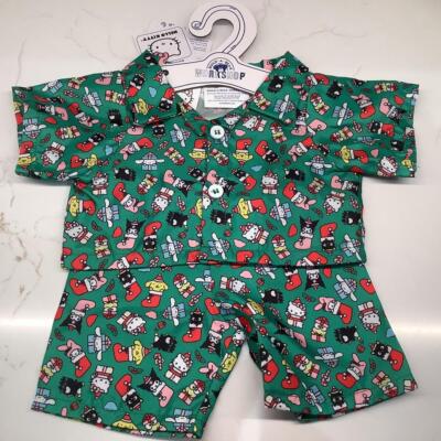 BUILD A BEAR WORKSHOP HELLO KITTY & FRIENDS WEIHNACHTEN PYJAMA NEU MIT ETIKETT
