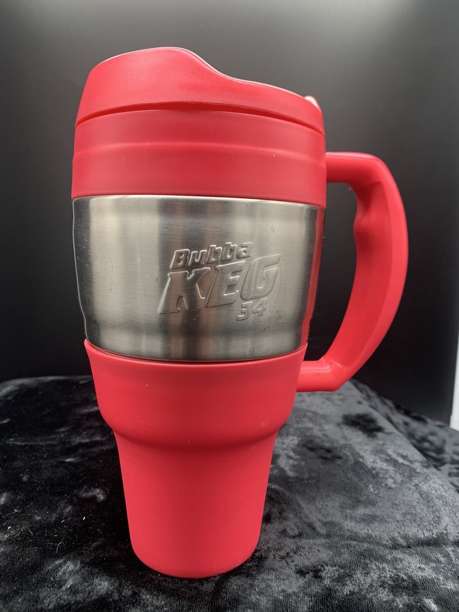 Bubba 34oz Travel Mug Pink Stainless Steel Insulated Hot- Cold