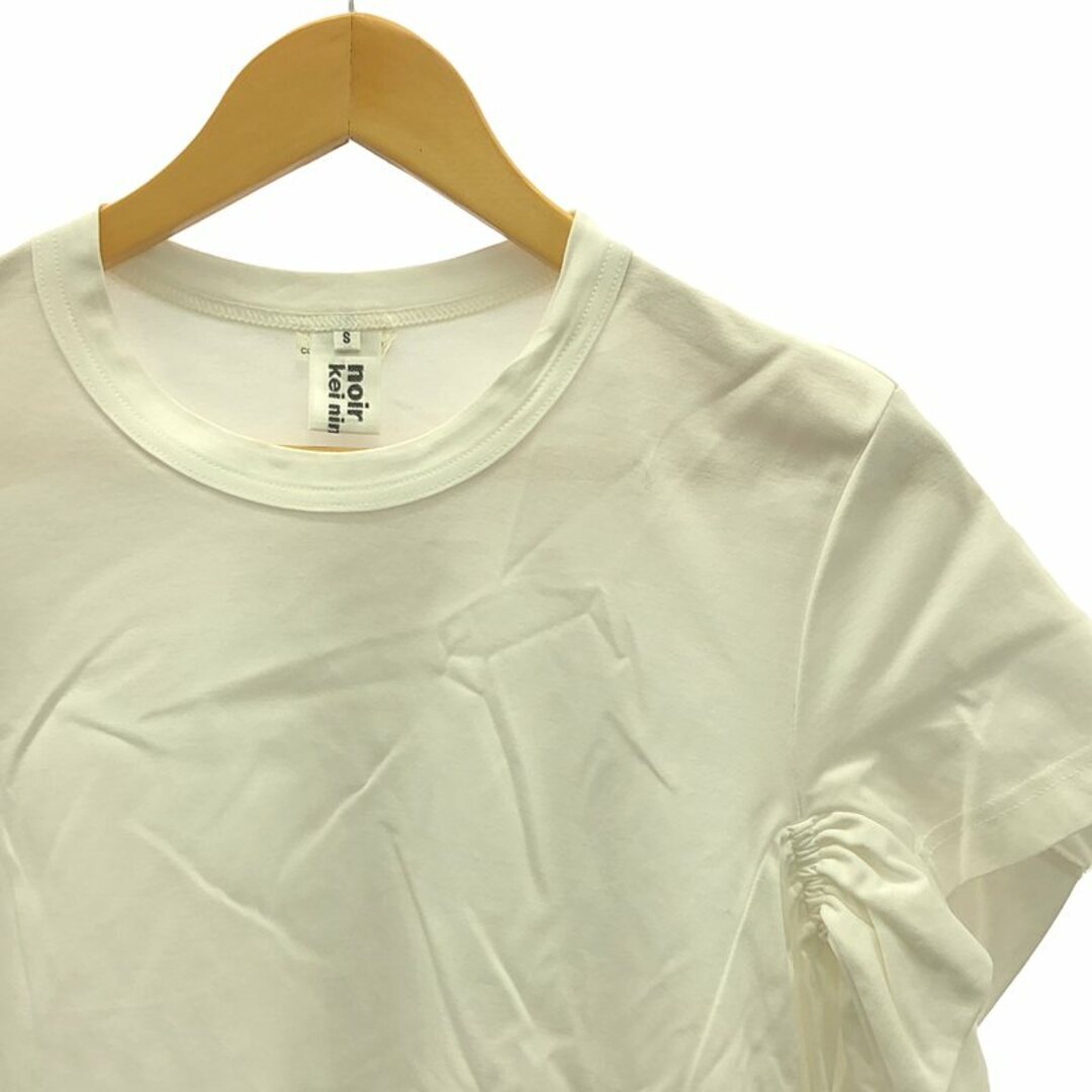 Noir Kei Ninomiya Comme des Garcons Side Gather Crew Neck Noir Kei Ninomiya Comme des Garcons Side Gather Crew Neck