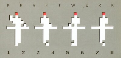 Kraftwerk 3D-Brille vom Konzert Techno Pop in Kopenhagen!