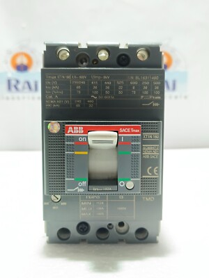 ABB SACE TMAX XT1N160 160A SCHUTZSCHALTER 3-POLIG MCCB KOSTENLOSER & SCHNELLE...