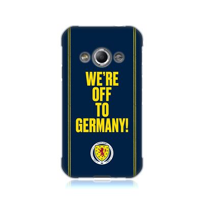 OFFICIAL SCOTLAND NATIONAL FOOTBALL TEAM GRAPHICS GEL CASE FOR SAMSUNG PHONES 4