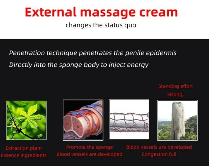 Penis Vergrößerung Creme Männlich Penis Verbesserung Massage Gel Wachstum 50ml
