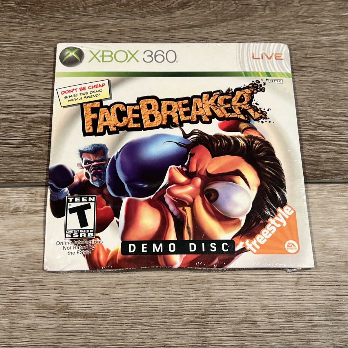 FaceBreaker - Xbox 360 - Demo Disc - NEW | eBay