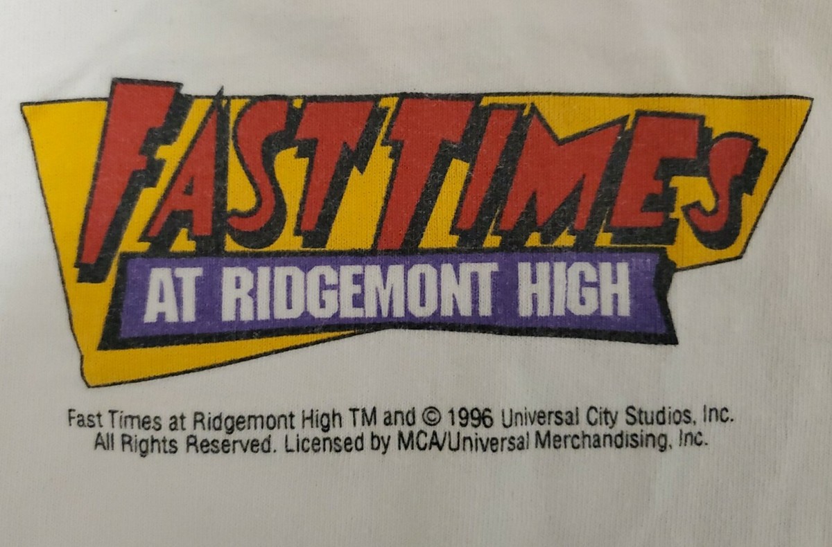 VERY RARE VINTAGE Fast Times at Ridgemont High 