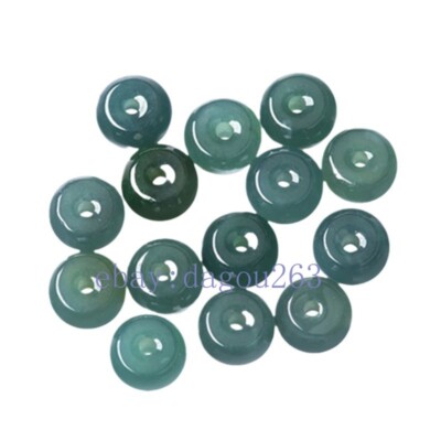 20-100PCS A-grade jadeite blue water abacus beads 5*3mm
