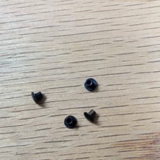 1955 56 1957 CHEVY DOOR SILL PLATE BODY BY FISHER TAG RIVETS set 4 ** USA MADE *