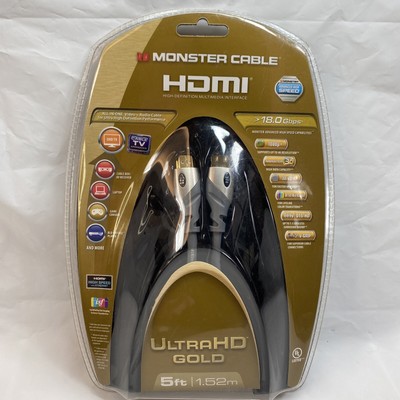 Monster Cable HDMI UltrHD Gold 5 