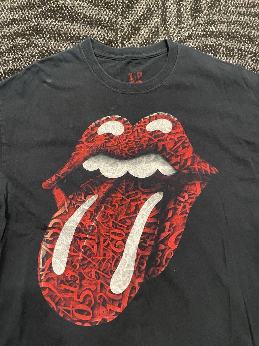 Rolling Stones Zip code tour short sleeve graphic shirt (Sz XL) | eBay