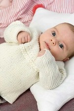 Jacket - Long Yarns Merino 150 - Modellpaket-Strickpaket White With