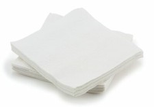 McKesson Washcloth 10 X 13 Inch White Disposable, Case of 560