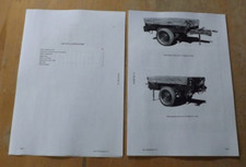 3/4 ton. Sankey Narrow track trailer. Technical handbook. 22376 Army trailer