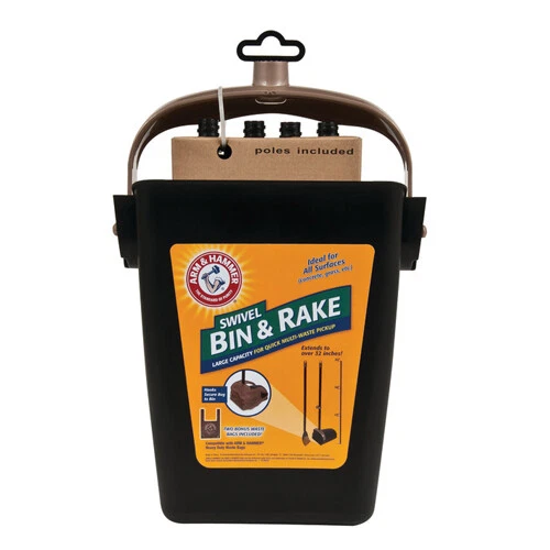 Arm and hammer top swivel bin waste bags