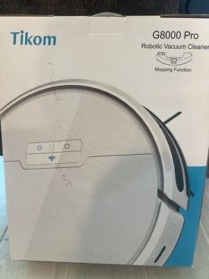 Tikom Robot Vacuum and Mop Combo 2 in 1 4500Pa Strong Suction G8000 Pro Robot