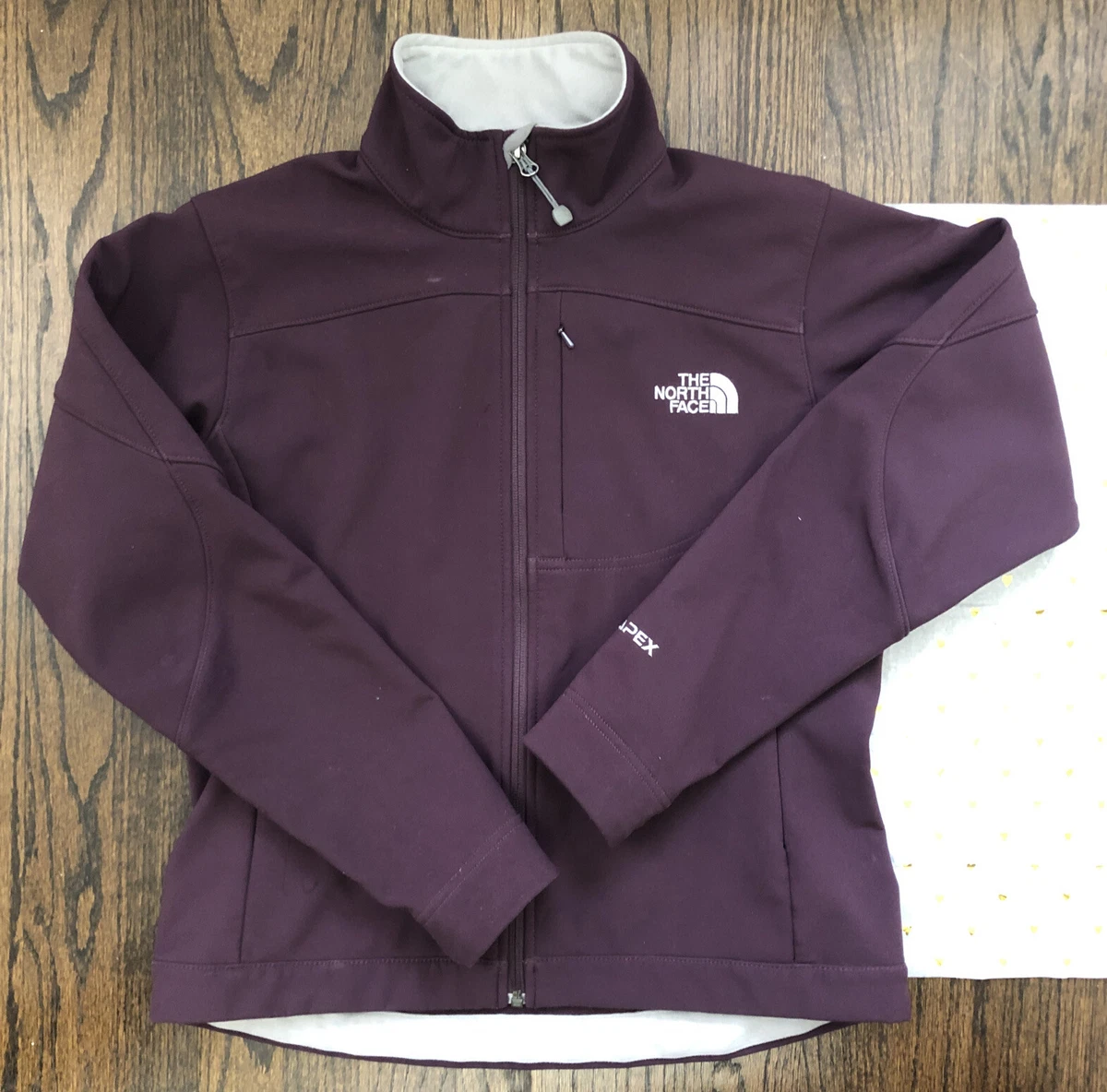 North face coat best sale purple
