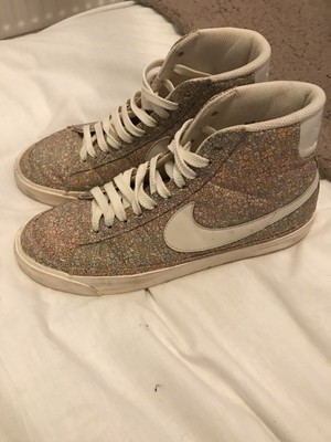 nike floral high tops
