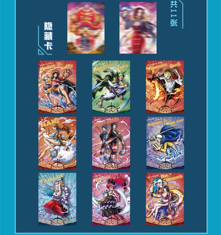 One Piece Trading Card 8 Pack Booster Box Anime TCG New Sealed