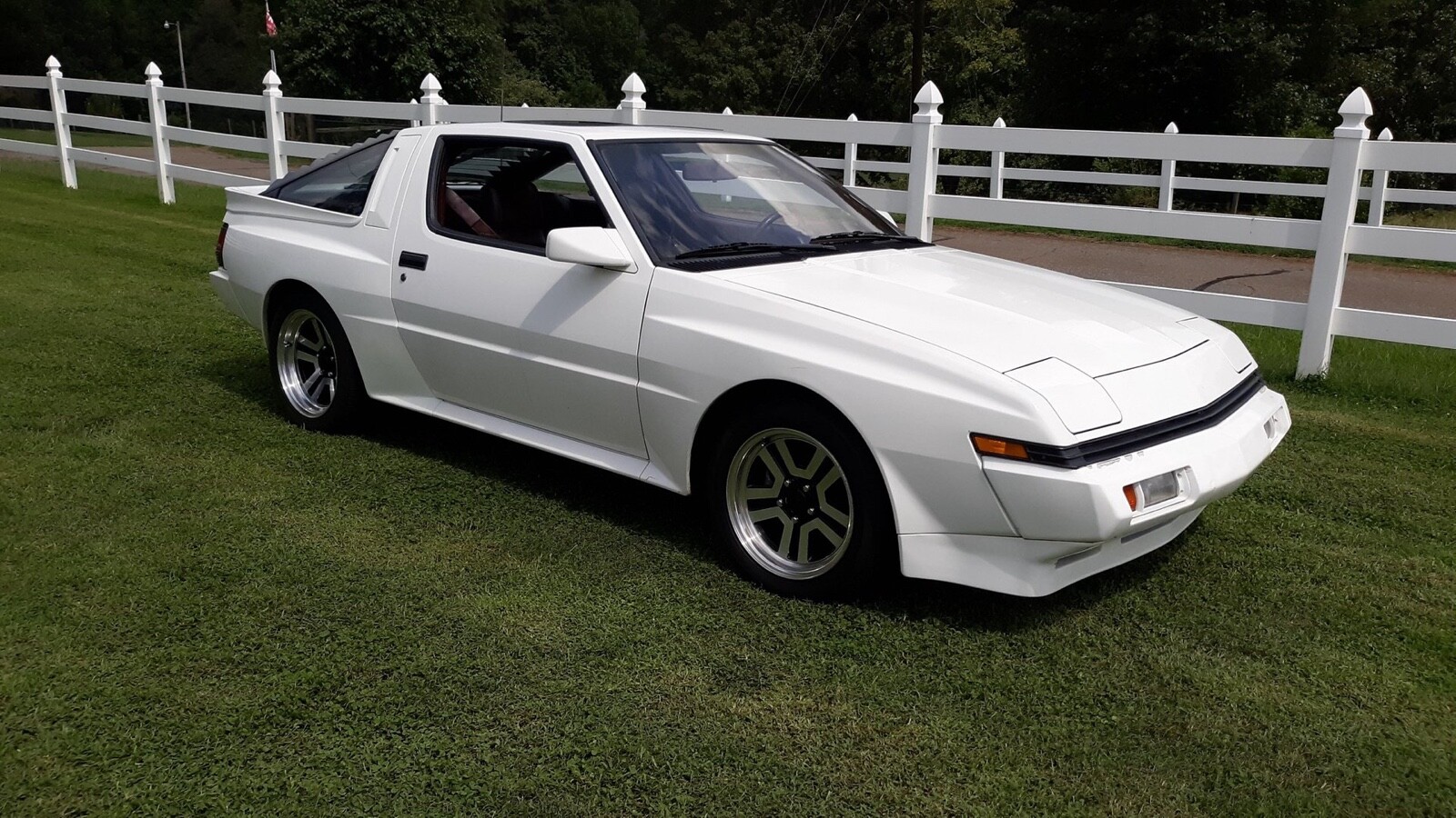 84-89 Mitsubishi Starion Turbo / Conquest headliner driver sun visor ...
