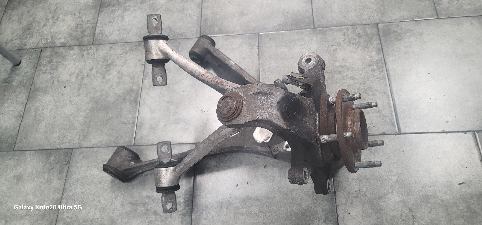 0513 Corvette C6 Right Front Suspension Knee Control Arm Knuckle 9464