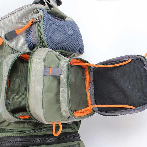 Fishing Vest backpack For Fly Fishing General Size Mesh Adjustable Mutil-Pocket - Picture 21 of 48