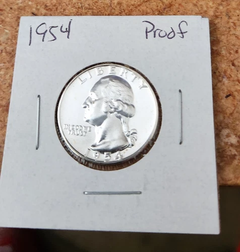 1954 proof Washington quarter