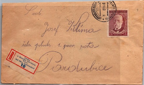GOLDPATH: CZECHOSLOVAKIA COVER 1930, CV738_P20