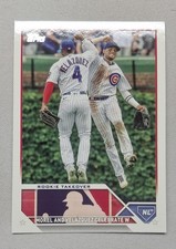 2023 Topps Series 2 - Checklist Christopher Morel, Nelson Velazquez #376 (RC)