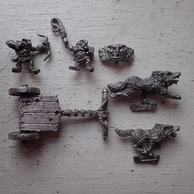 Citadel Warhammer 80s Marauder MM33 Goblin Chariot