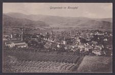 Gengenbach Kinzig Valley Germany postcard 1921 General view Real Photo