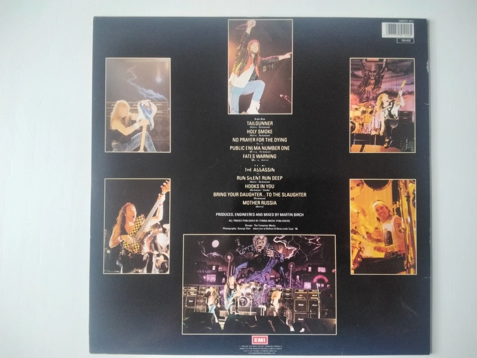 Iron Maiden - No Prayer For The Dying 1990 UK Picture Vinyl LP - Bild 2 von 4