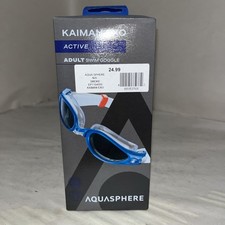 Aqua Sphere Active Adult Kaiman Exo Smoke Clear Swim Goggles