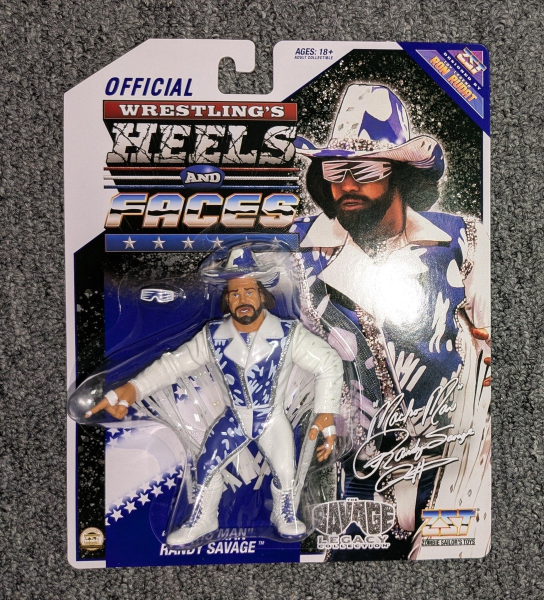 WWF WWE Heels And Faces Macho Man Randy Savage Zombie Sailor Toys