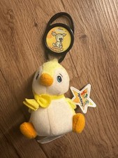 Neopets Yellow Bruce McDonalds 2005 Mini Promo Plush Toy with Clip w/ Tag
